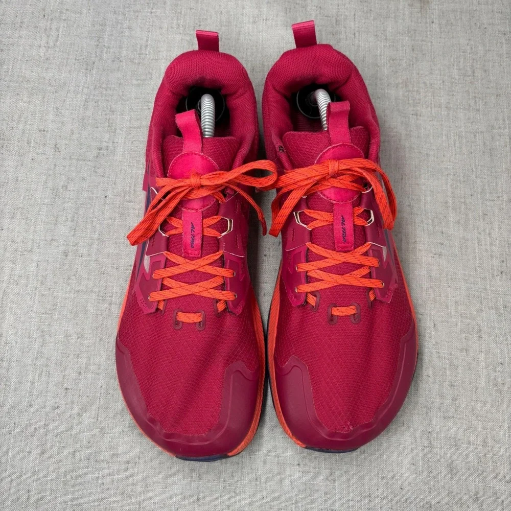Altra Lone Peak‎ 6 Trail Running Shoes Raspberry Orange Sneaker Women's Size 11